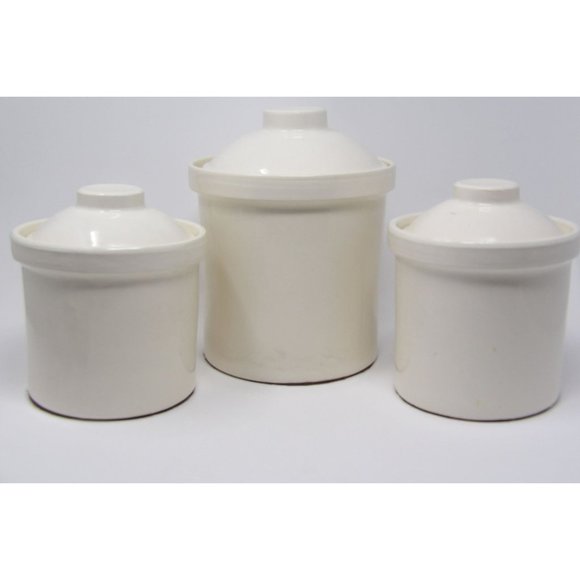 Vintage Owl Canister Set 3 Piece - Picture 3 of 10